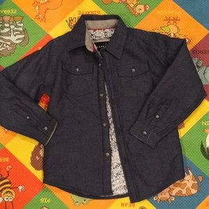 Capsule Sherpa Faux Denim Jacket Boys 6M